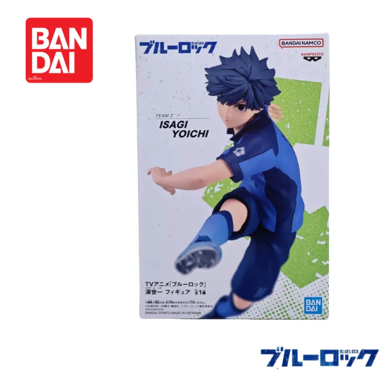 In Stock Original Bandai Banpresto Brand New Boxed Blue Lock Isagi Yoichi Anime Characters: Action Figure Figurine 100%genuine