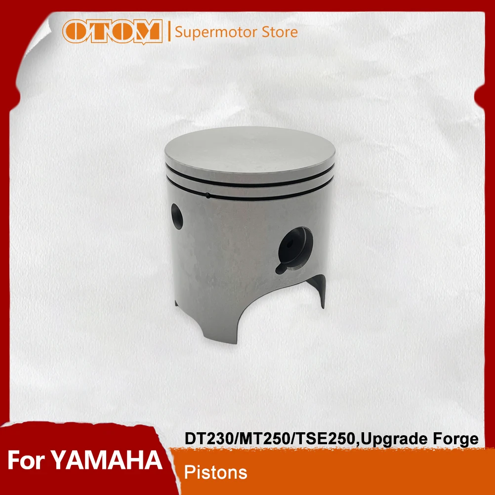 

OTOM Motorcycle 66.8mm Cylinder Piston Upgrade Forge Part For YAMAHA DT230 Loncin MT250 GPX TSE250R 2-Stroke Water-Cooled Engine