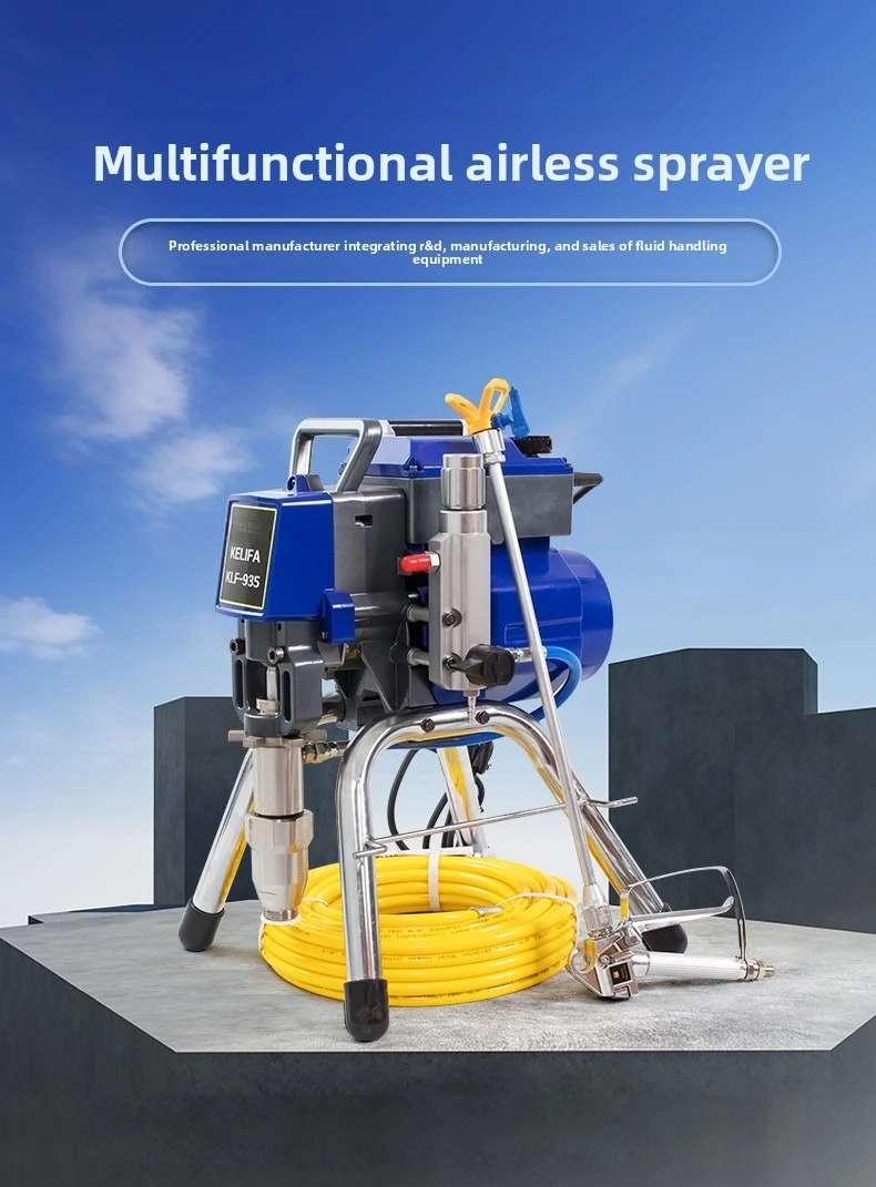 Intelligent Electric Airless Spraying Machine Latex Paint Paint Small Portable Plunger Integrated Spraying Machine