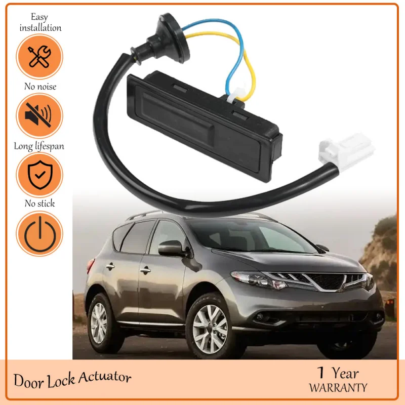

Rear Trunk Button Tailgate Lid Rear Door Switch Opener for Nissan for Tiida for Murano for Juke,oem 25380-1AA0B, 253801 AA0B