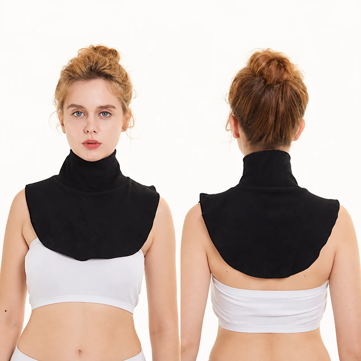 Cotton Neck Guard Detachable Women'S Fake Collar Detachable Fake Collar Skin-Friendly False Neck Collar For Spring Autumn Winter