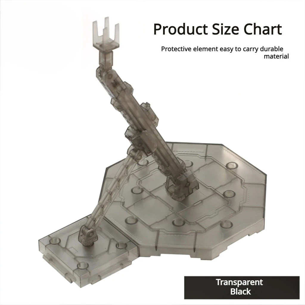 

Универсальная прозрачная пластиковая подставка для фигурок, регулируемый кронштейн для модели Gundam HG MG BB, подставка для хобби, инструменты для рукоделия