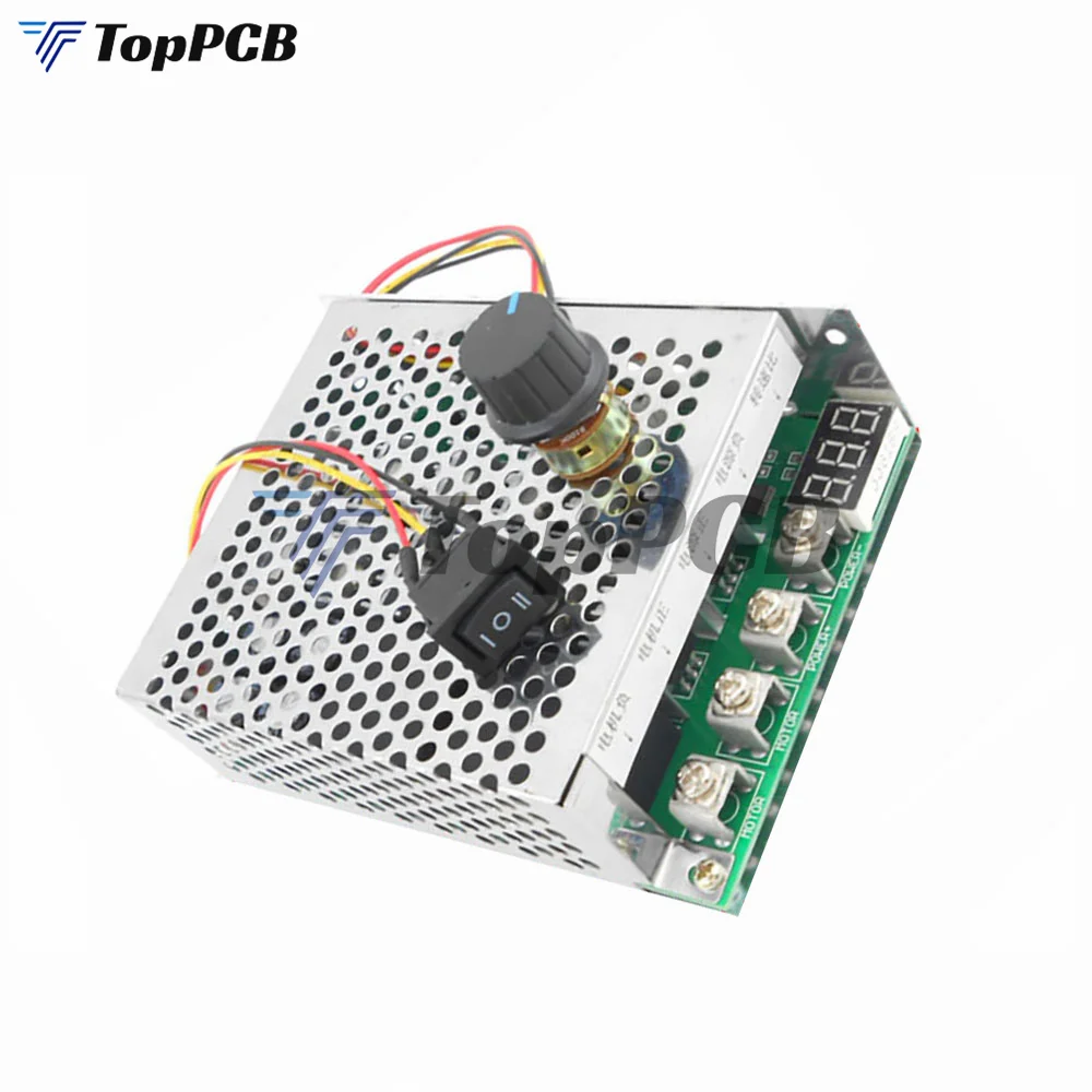 0-100A 5000W Reversible PWM Motor Speed Controller 15KHZ Forward/reverse Rotation Motor Controller Driver Module 12V 24V 36V 48V