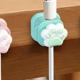 

Desktop Cute Cable Organizers Holder Clips Desk Tidy Organiser Self Adhesive Cable Management Office Wire Cord Holder