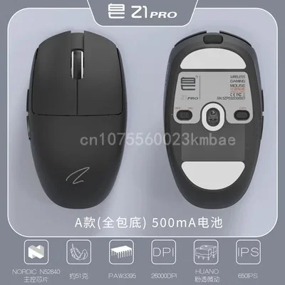 Zaopin Z1 Pro Mouse Dual Mode 2.4g Wireless Gaming Mouse 4k Receiver Nordic 52840 Chip Micro Rgb Mice For Windows Office Gifts