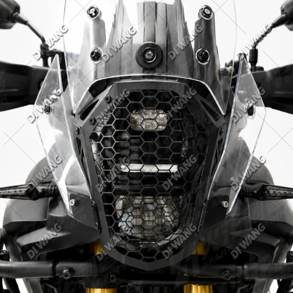 For VOGE DS800X Rally 800DSX Motorcycle Headlight Protector Guard Grille Acrylic Lens Cover Stainless Steel Headlamp Protection