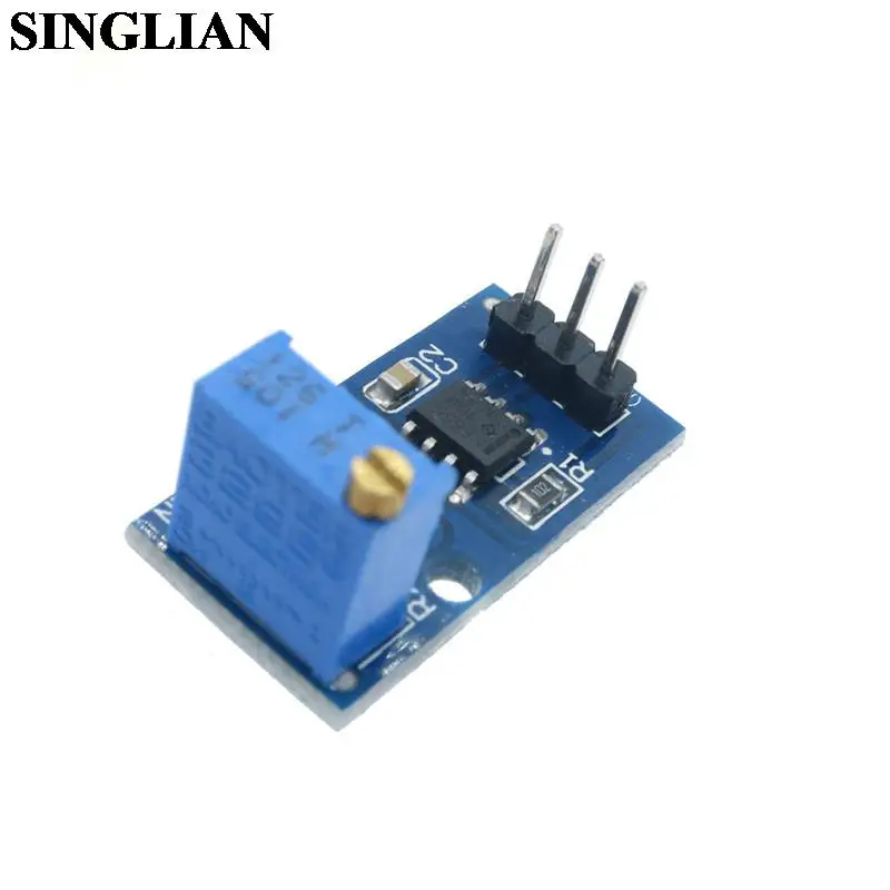 DC 5V 12V NE555 Adjustable Resistance Frequency Pulse Generator Module Single Channel Output For Arduino Smart Car