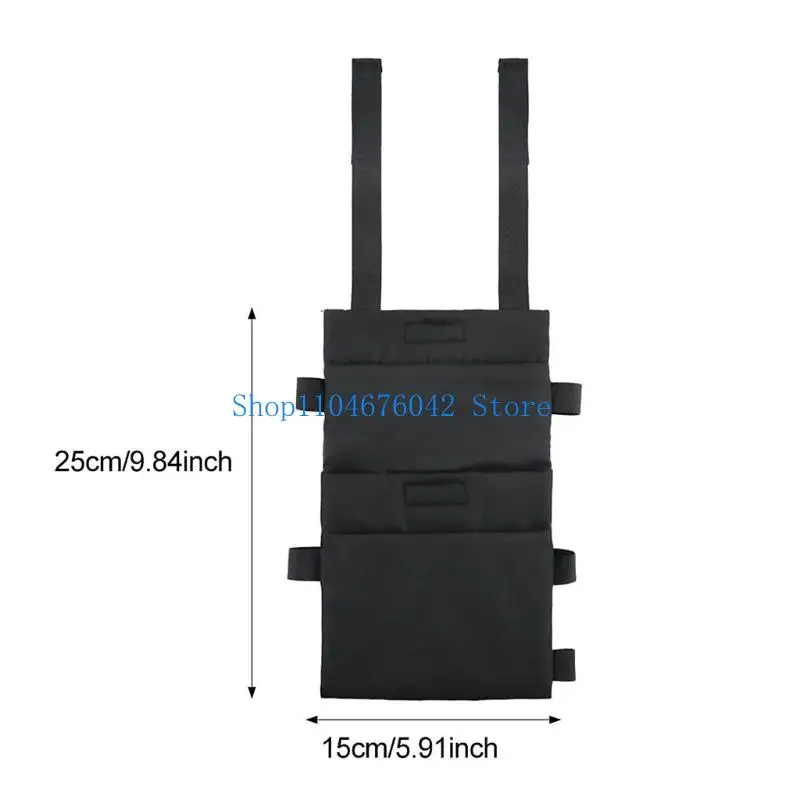 5asd Walking Organizers Bag Double Compartment Design Waterproof Carriers For Essential Secure Fit