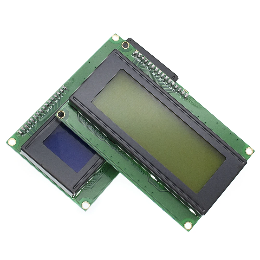 LCD2004 + I2C LCD2004 20x4 2004A Blu Verde Carattere Schermo LCD IIC Modulo Adattatore di Interfaccia Seriale per Arduino oled 2 4 i2c