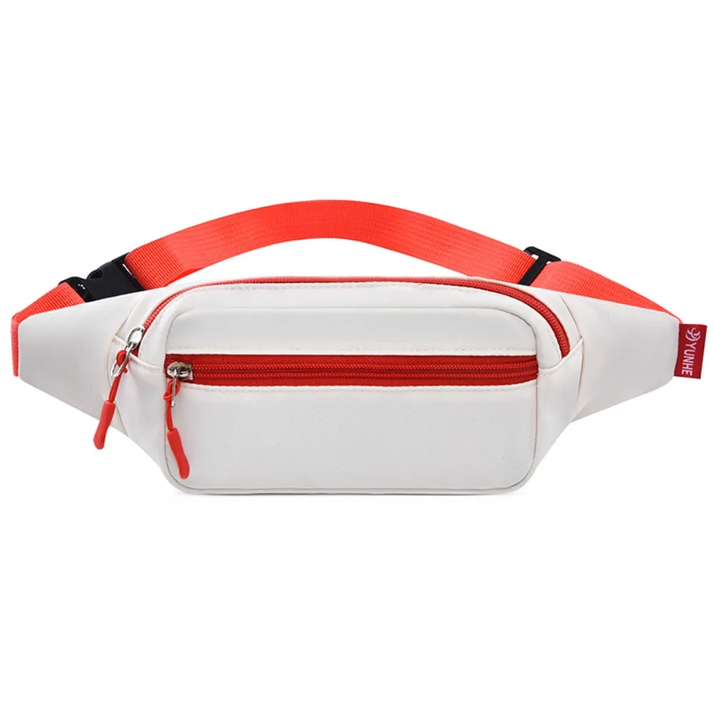 

Модная женская нагрудная сумка большой вместимости, легкая черно-белая синяя поясная сумка, износостойкая сумка через плечо для девочек и мальчиков