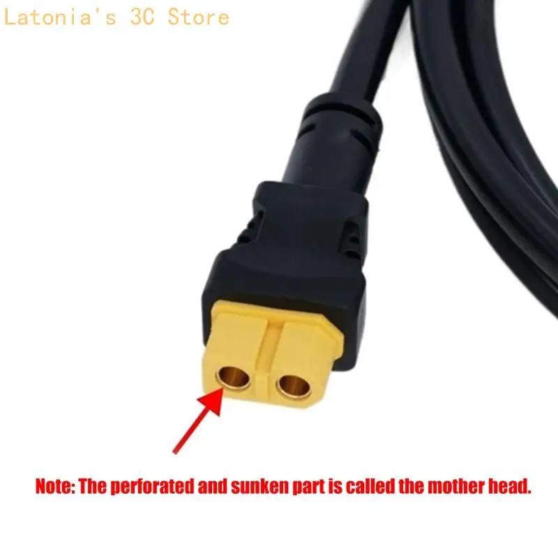 Two-Input Solar Charging Cable for Camping and Backup Energy Use X3UB