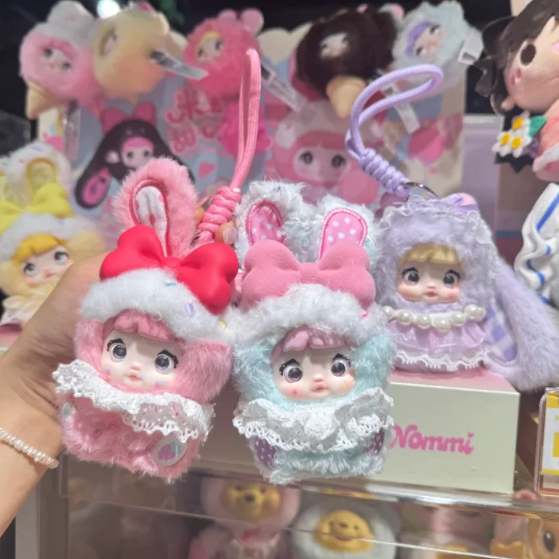 

Для Nommi Sweetheart Bunny Series 2, виниловая плюшевая слепая коробка, украшение для рабочего стола, спальная кукла, подарки для девочек