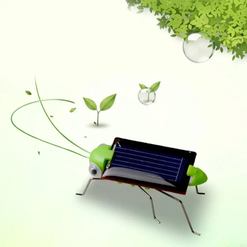 M89C Aktywowany Solar Skocz Krasshopper DIY Toy Science Science Nauka Edukacyjna Aktywność STEM bez zapotrzebowania na baterię