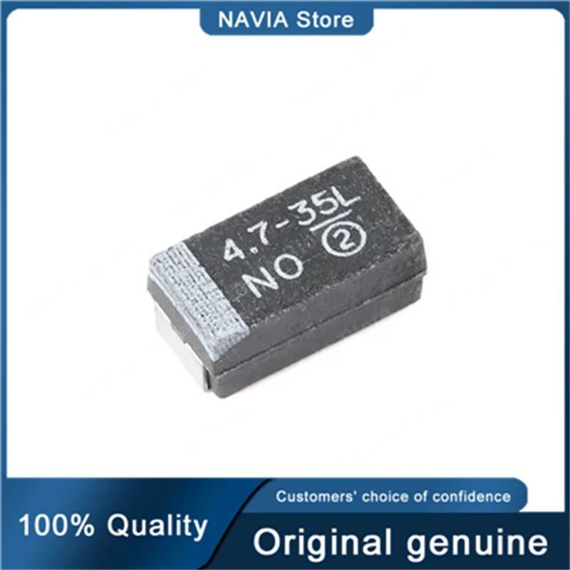 10-100 unid/lnotes Brand new original CASE-C_ 6032 SMT Tantalum Capacitor 4.7uF (475) ± 10% 35V 293D475X9035C2TE3 100% genuine