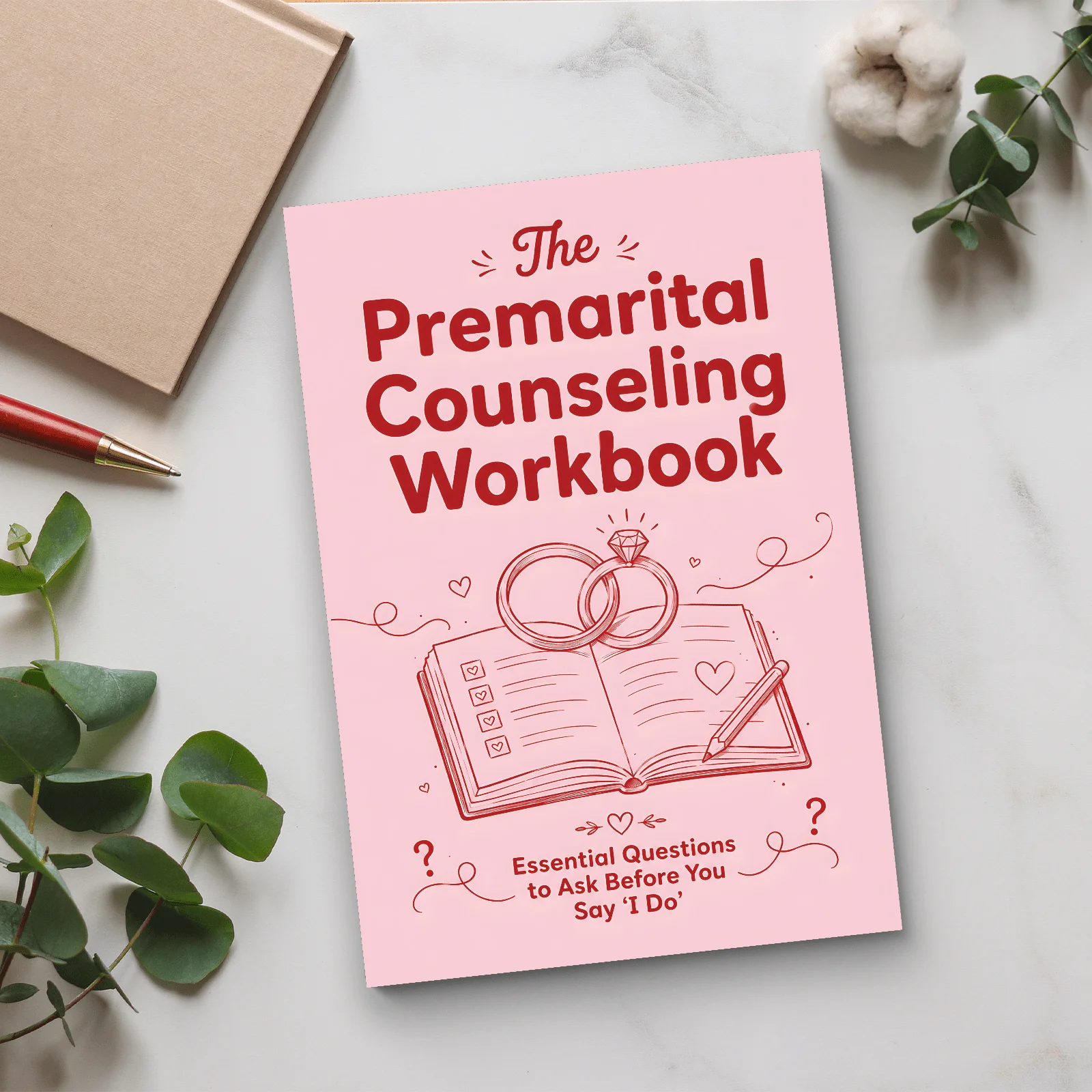 The Premarital Counseling Workbook, Relationship Readiness Guide for Couples, Essential Questions Before Marriage