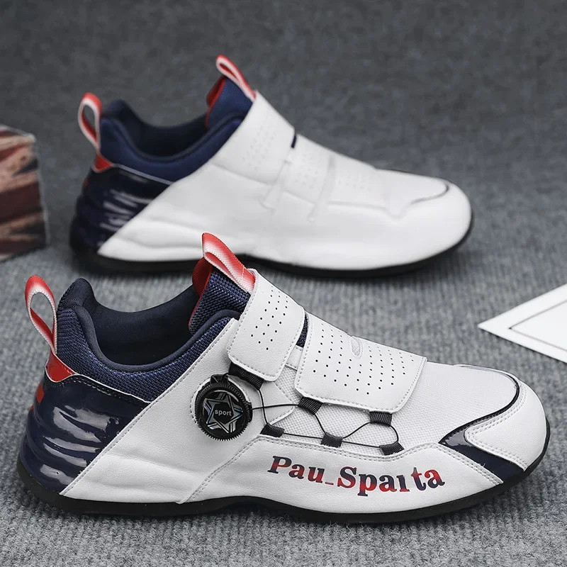Spring and Autumn New Men's Casual Shoes with Rotating Button Classic Board Shoes Luxury Fashion Youth Sports Shoes sneakers men