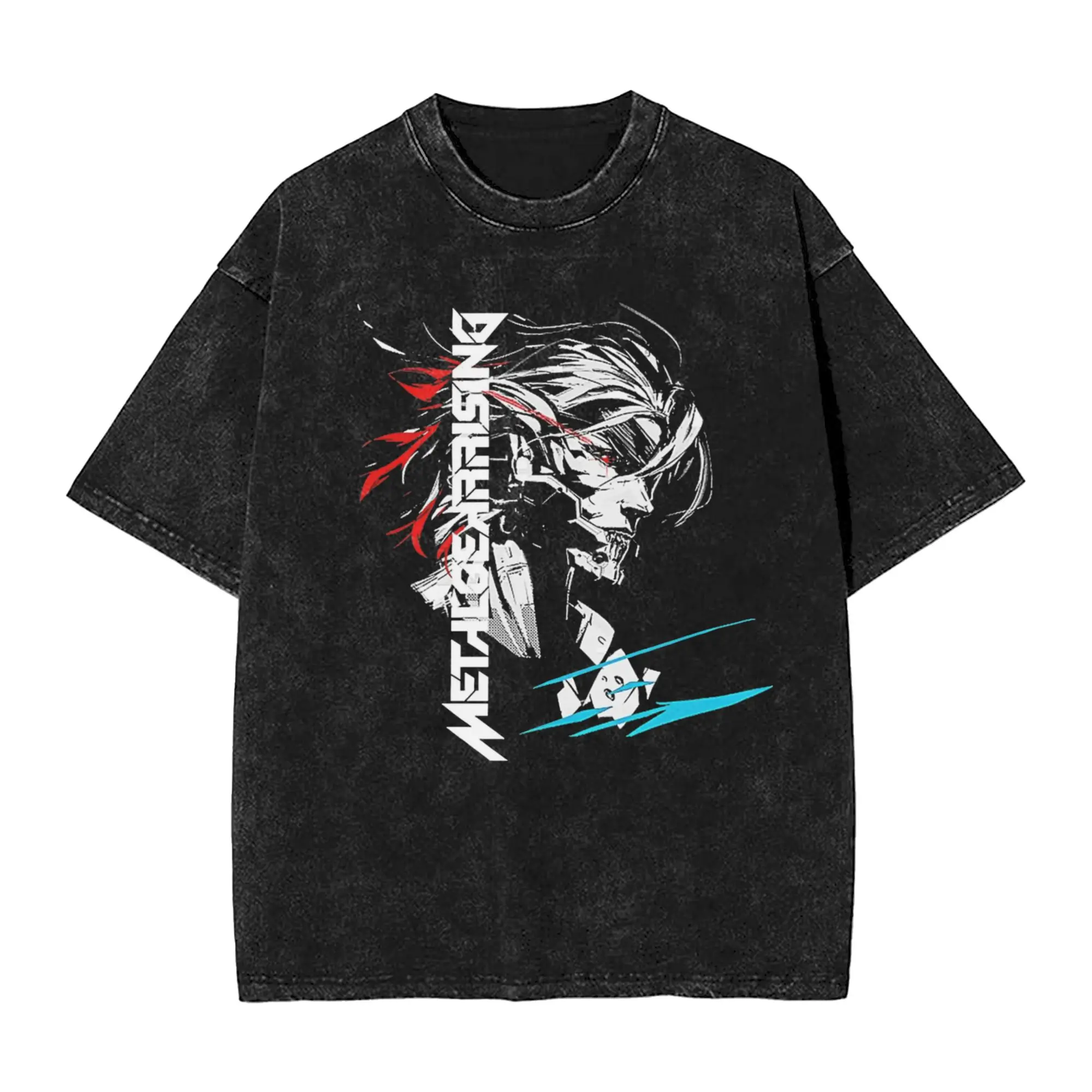 

METAL GEAR SOLID RISING INVERTED T Shirts Men's 100% Cotton Fashion T-Shirts O Neck Tee Shirt Short Sleeve Clothing Gift Idea