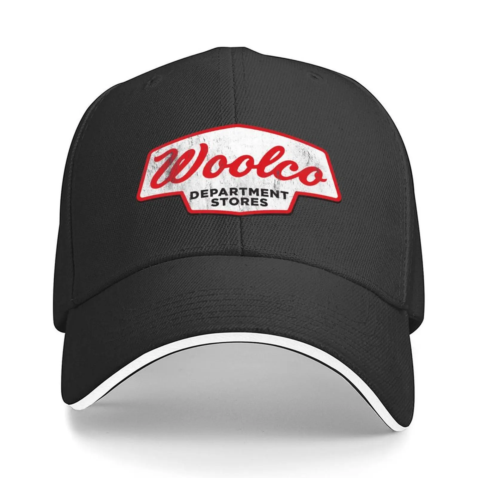 

Бейсбольная кепка Woolco Department Store, шляпа от солнца, каска, солнцезащитные кепки, рыбацкая шляпа, мужские шляпы, женские