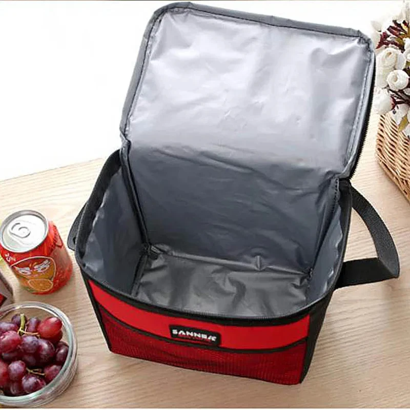 5л сумки для пикника, уличная многоводонепроницаемая студенческая сумка для обеда, регулируемый плечевой ремень, ланч-бокс для взрослых и женщин