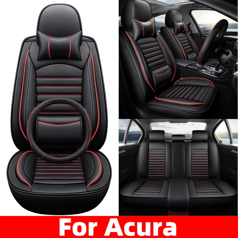 

Car seat cover waterproof artificial leather wear-resistant full-wrapped four-season seat cover For Acura ZDX 2006-2024