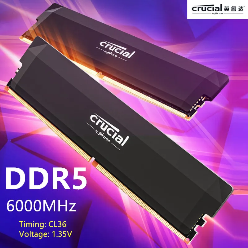 Crucial 16GB DDR5 6000MHz: Real-World Performance, Compatibility