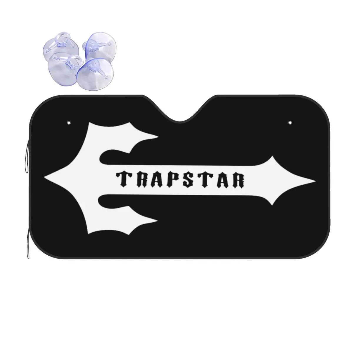 Custom Trapstar London Front Windshield Sunshade Foldable Window Shade Sun Visor Protector