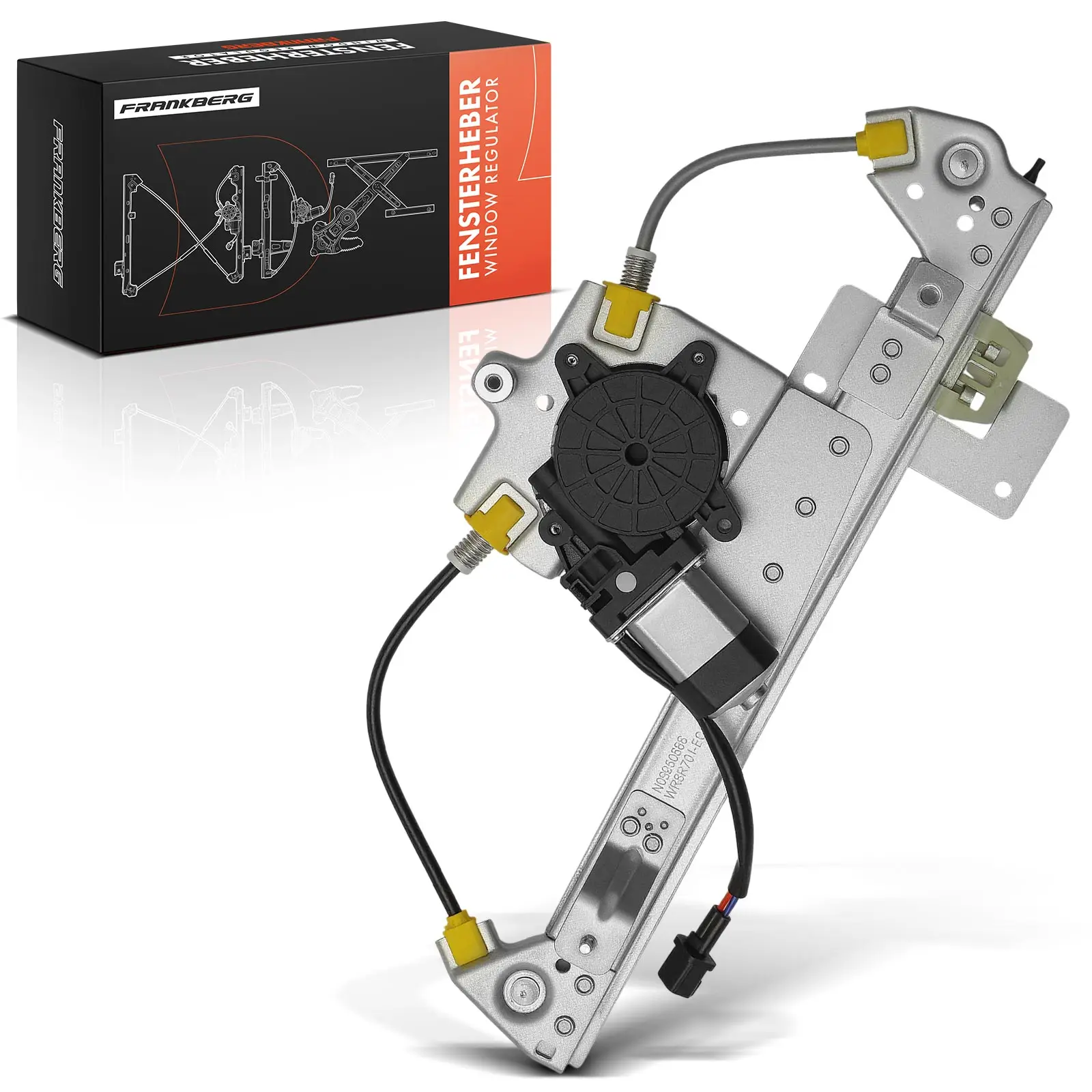 Frankberg 1x elektrische raammechanisme linksachter voor Renault Clio IV BH, Clio IV Grandtour KH 2012–2021 827010501R
