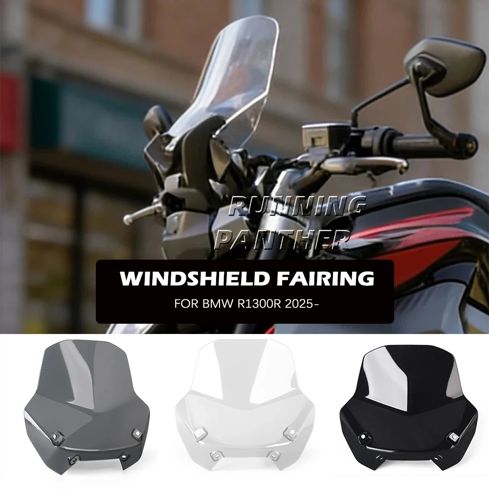 

For BMW R1300R R 2025-2026 Windshield Motorcycle Accessories New Fairing Upgrade for Enhanced Riding Experience