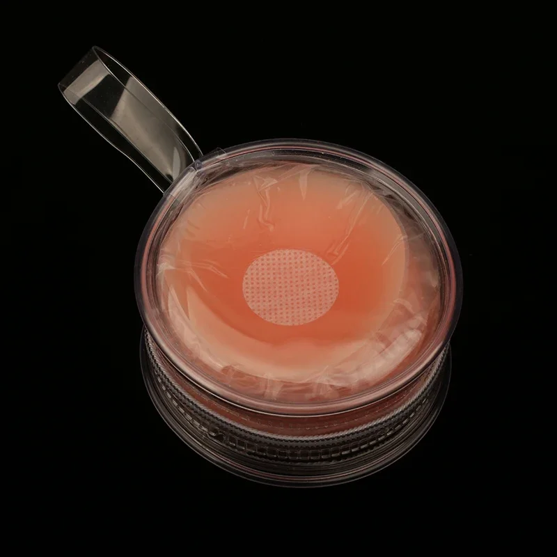 10 Stück wiederverwendbare Damen-Bruststraffungs-Nippelabdeckungen, unsichtbar, selbstklebend, trägerlos, rückenfrei, zum Aufkleben auf BH, Silikon-Brustaufkleber