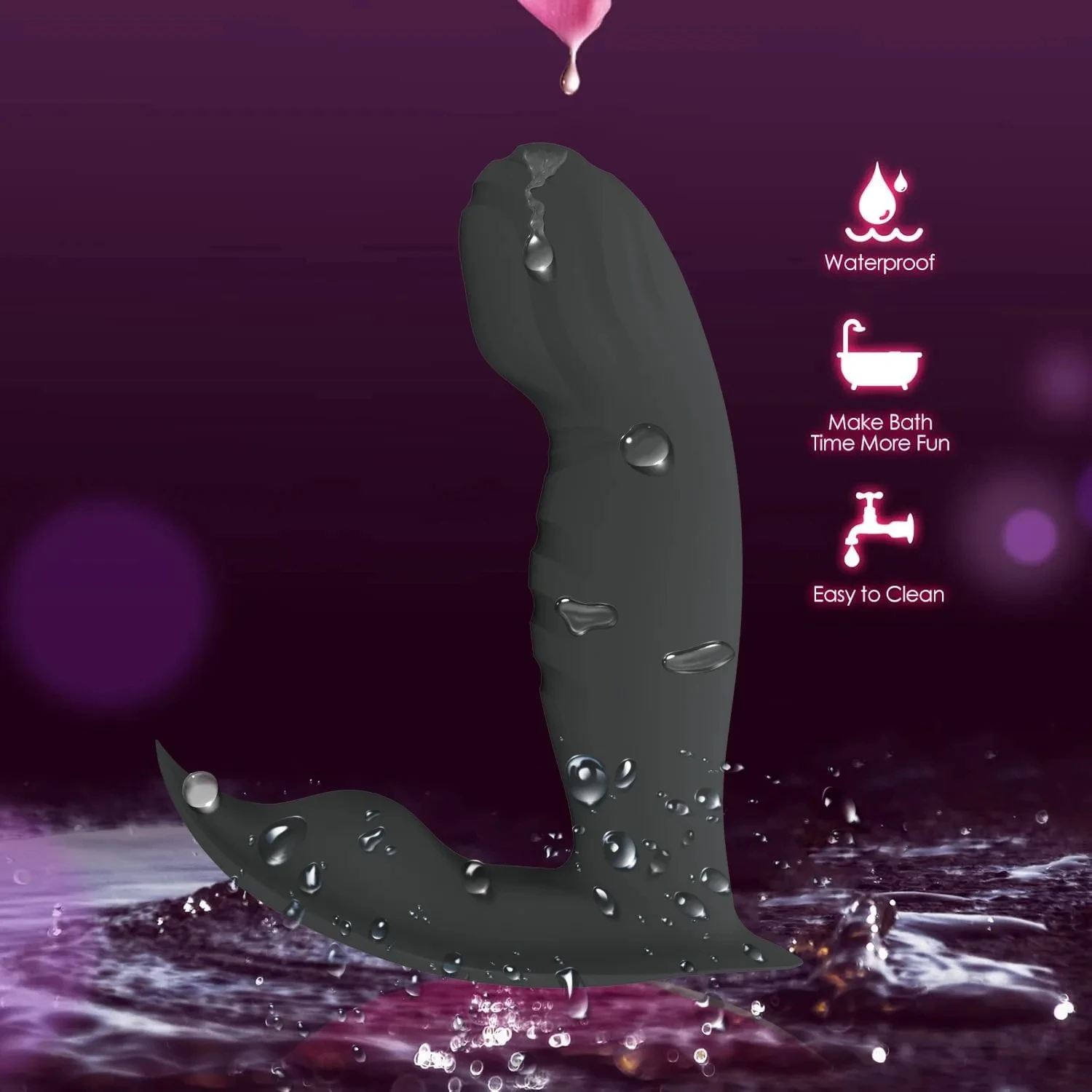 2-in-1 المكونات الشرج الخصية البظر مدلك البروستاتا محفز هزاز الجنس لعب للنساء الرجال مقاوم للماء اختراق الشرج