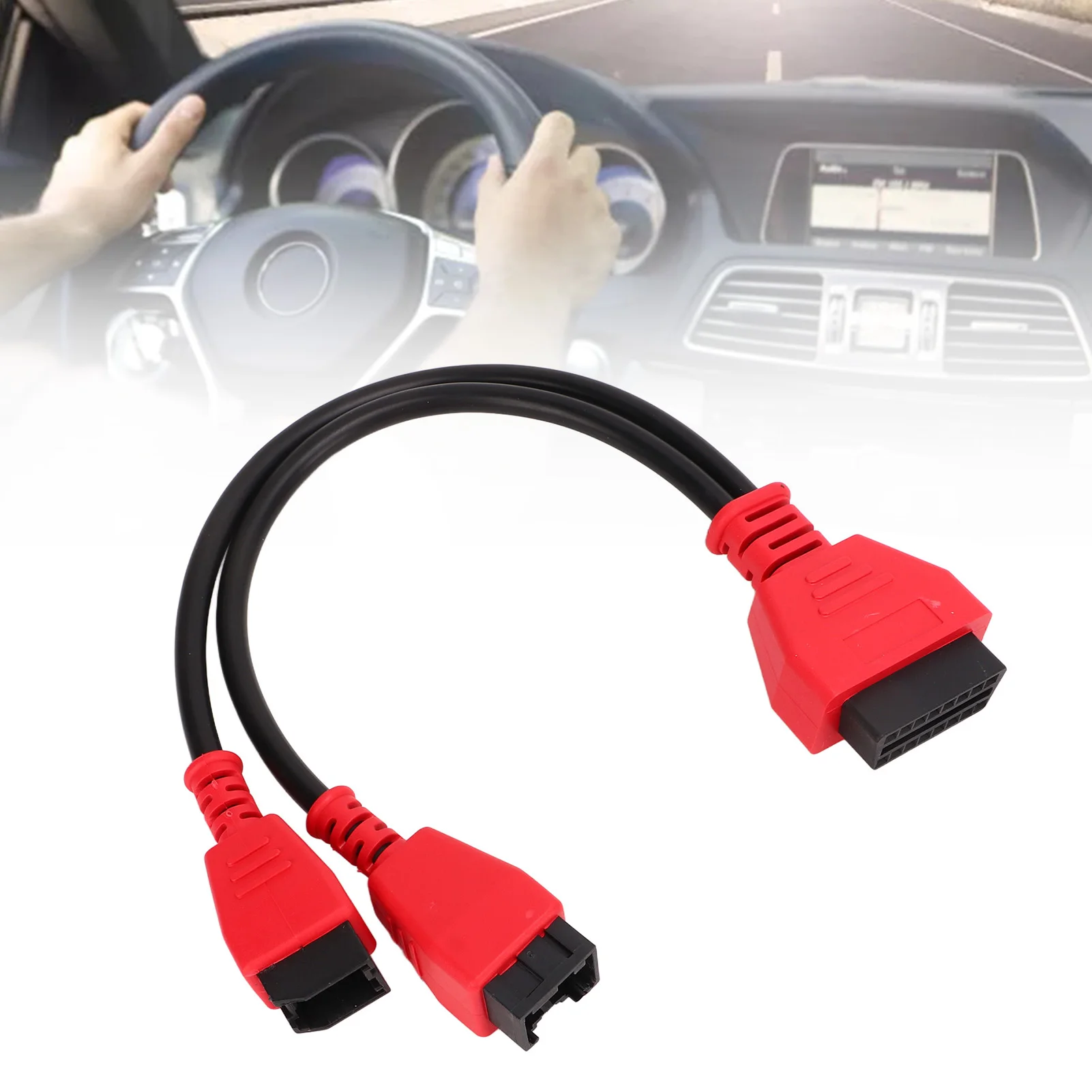 

12 + 8-контактный диагностический соединительный кабель-адаптер MSCHRY128 Замена диагностического инструмента для Chrysler