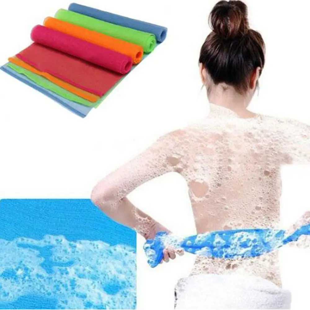 Soap Towel Nylon Body Body Washing Clean Bath Towel Scrubbing Towel Nylon Wash Cloth Mesh Bath Shower