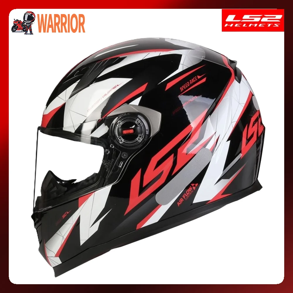 

LS2 FF358 Full Face Motorcycle Helmet Men Women Motocross Helmet High-strength ABS Shell Motorcycle Accessories FF358 Casco Moto