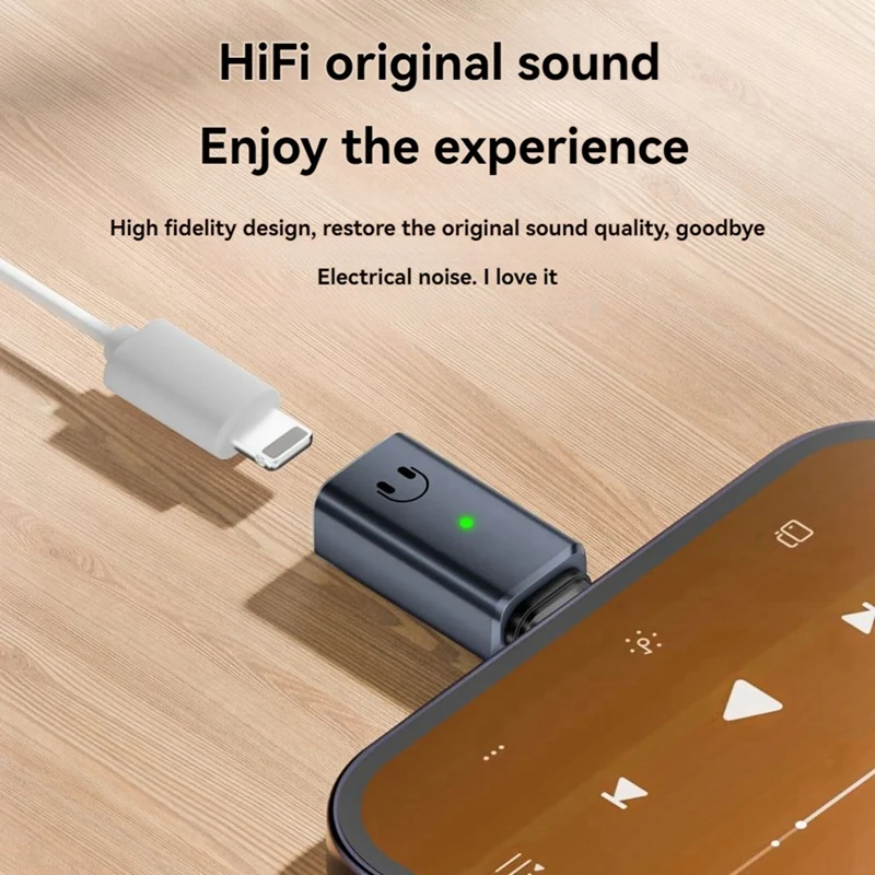 Лучшие предложения Кабель для наушников Конвертер USB C «папа» на 8-контактный разъем «мама» Аудиоадаптер для Iphone 15, мобильного телефона Ipad Type C