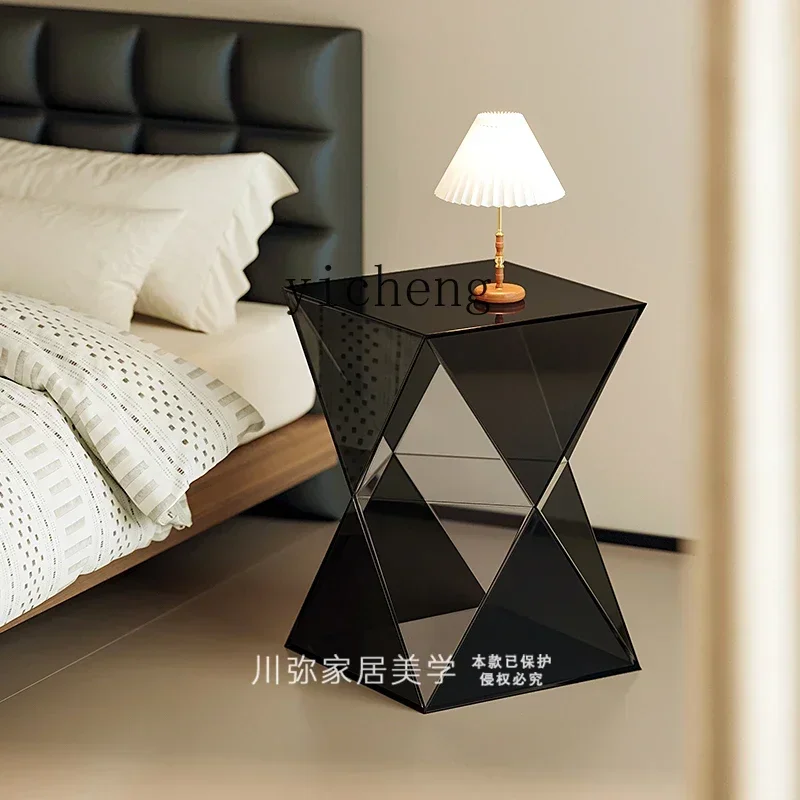 

X5-25 acrylic integrated bedside table bedside simple modern light luxury bedroom bedside rack