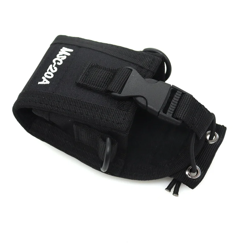 Tático molle rádio walkie talkie MSC-20A bolsa de náilon saco da cintura titular bolso portátil interfone caso para caça acampamento
