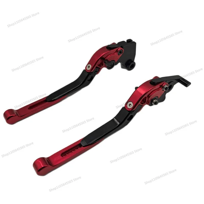 For Motorcycle Parts: Brake Handle, CNC Double-sided Six-speed Telescopic Folding Handle