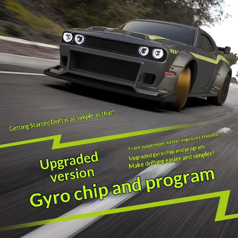 Turbo Racing 1:76 Full Proportion RC Mini-Fernbedienungsauto mit Hinterradantrieb, Drift-Auto C65, professionelles Gewichtsabstimmen und cooles Geschenk