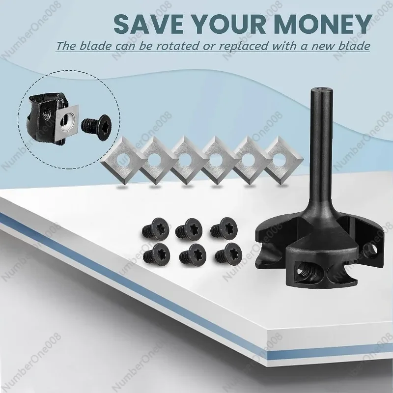 Removable inlaid broken board