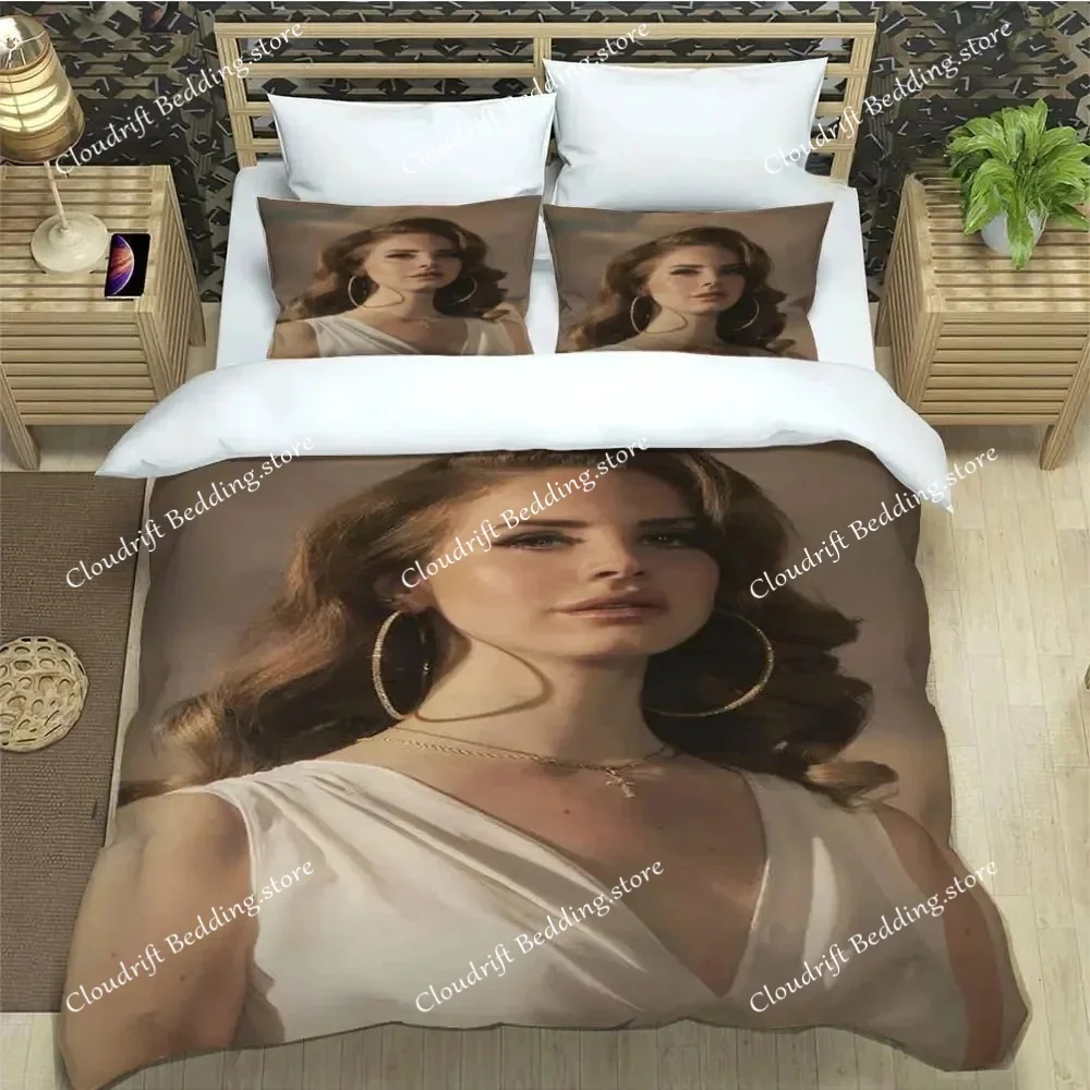 Single Lana Del Rey May Jailer Bedding Set Duvet Cover Bed Set Quilt Cover Pillowcase Comforter king Queen Size Boys Adult