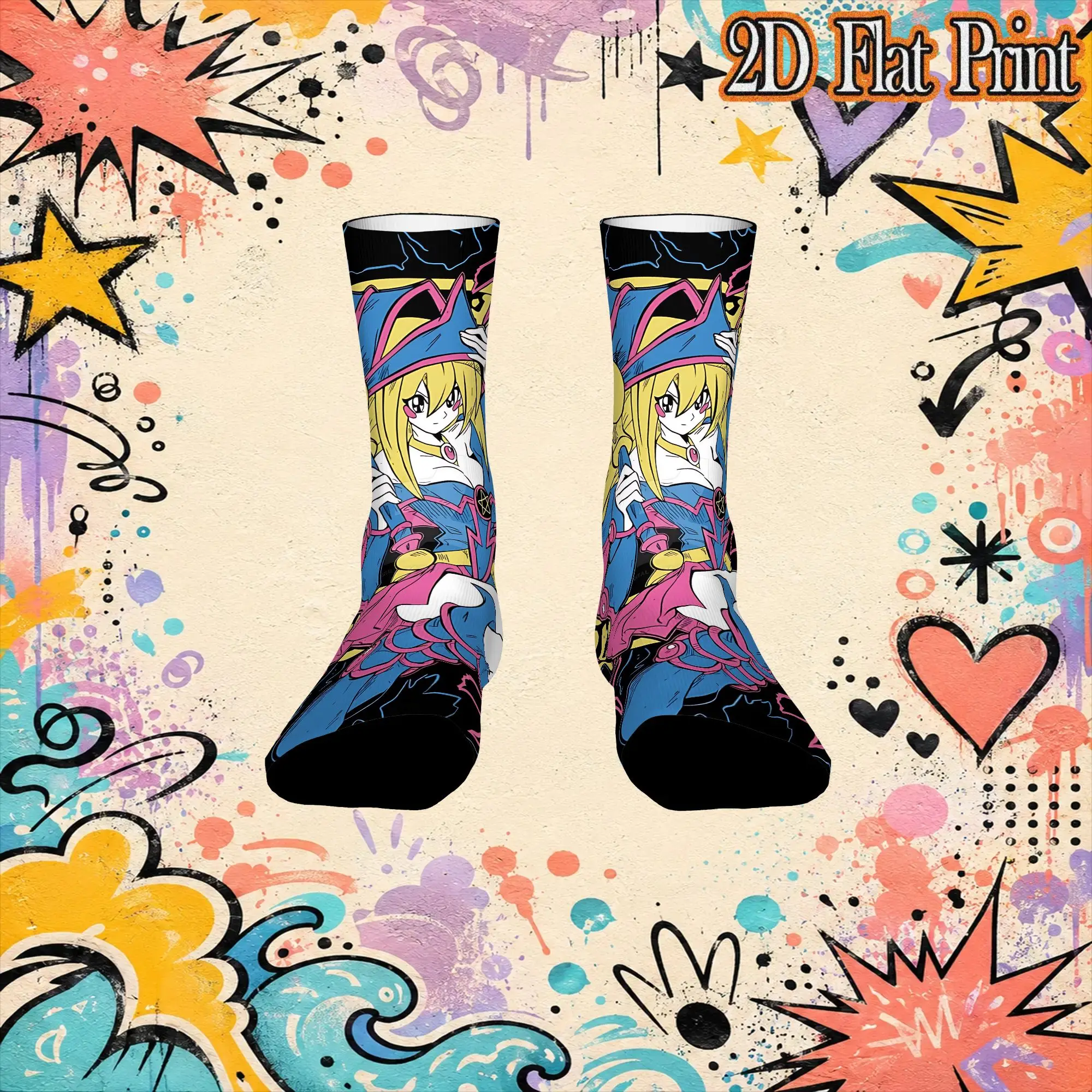 Sport YU GI OH Card Meme Crazy Running Men's compression Socks Unisex items Crew Sock Cycling socks