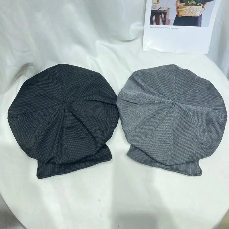 

Women's Spring and Summer Fashion Beret Personality Painter Octagonal Cap Clouds Cap Shopping Baseball Cap