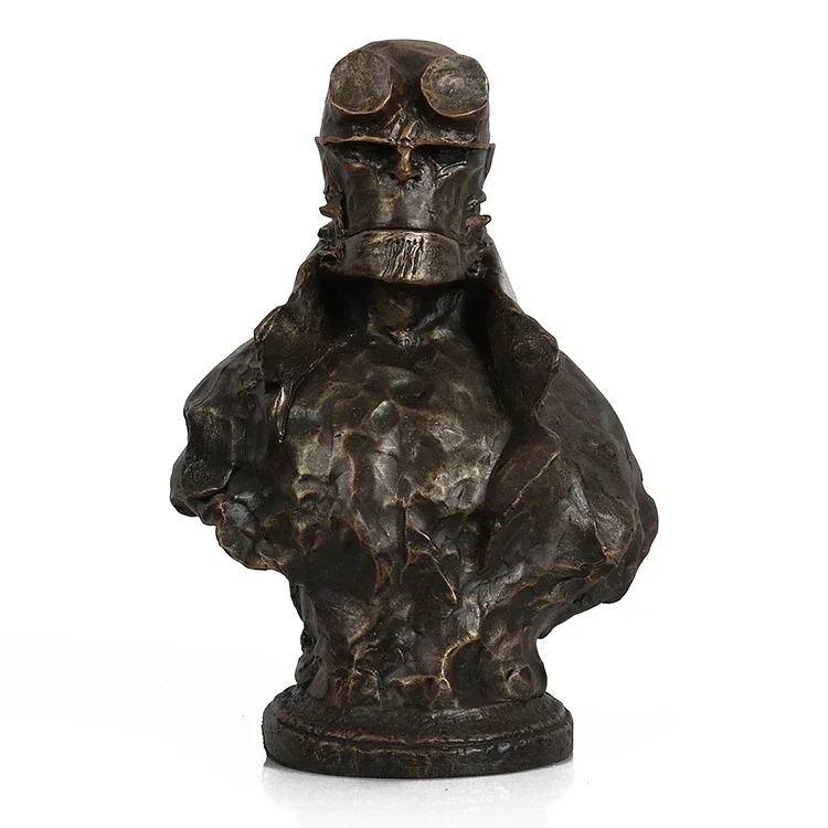 

22cm Movie Anung Un Rama resin statue Model action figure Hellboy comic Collection Toy put on table children birthday gift
