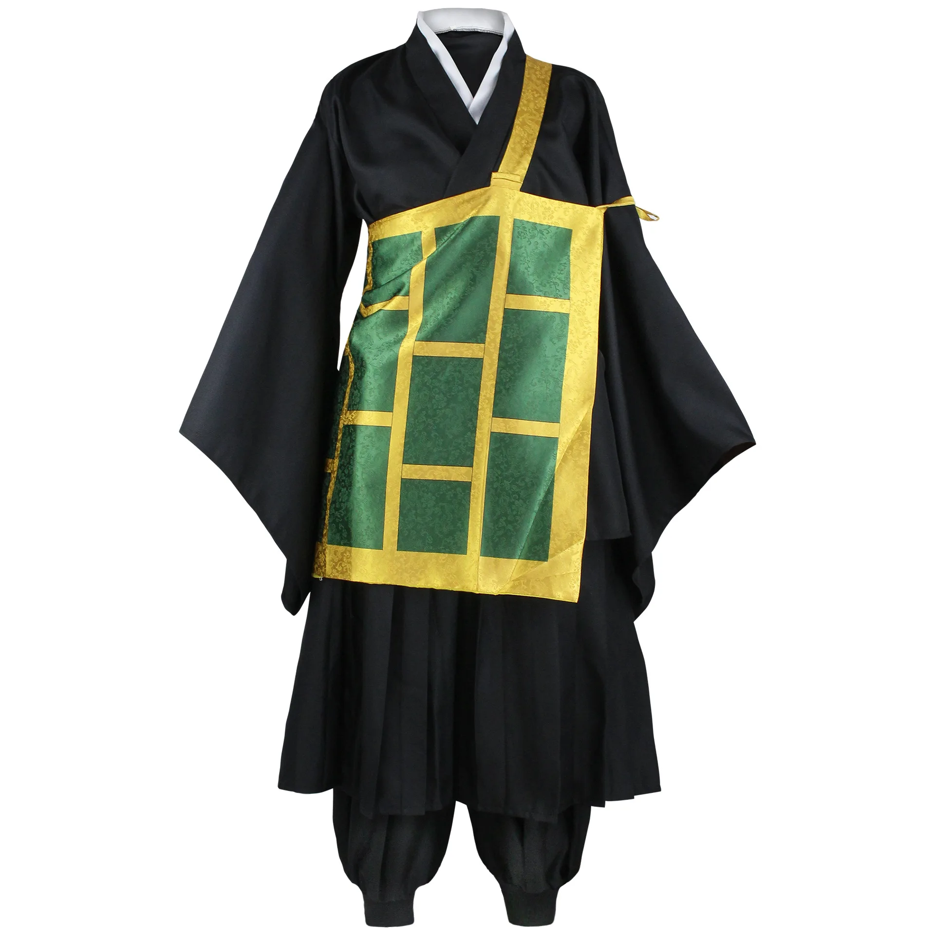 Anime Geto Suguru Fantasias Cosplay, Juju Ka Kimono, Uniforme Negro Japonês, Roupas de Festa de Halloween, Peruca