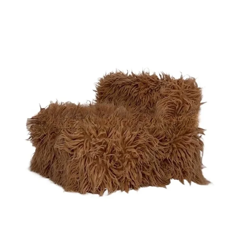 

Plush sofa living room simple combination sofa