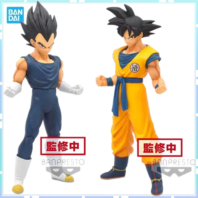 

Bandai Original Banpresto Anime Dragon Ball Super Super Hero Theatrical Version DXF Goku Vegeta Action Figure Model Toys