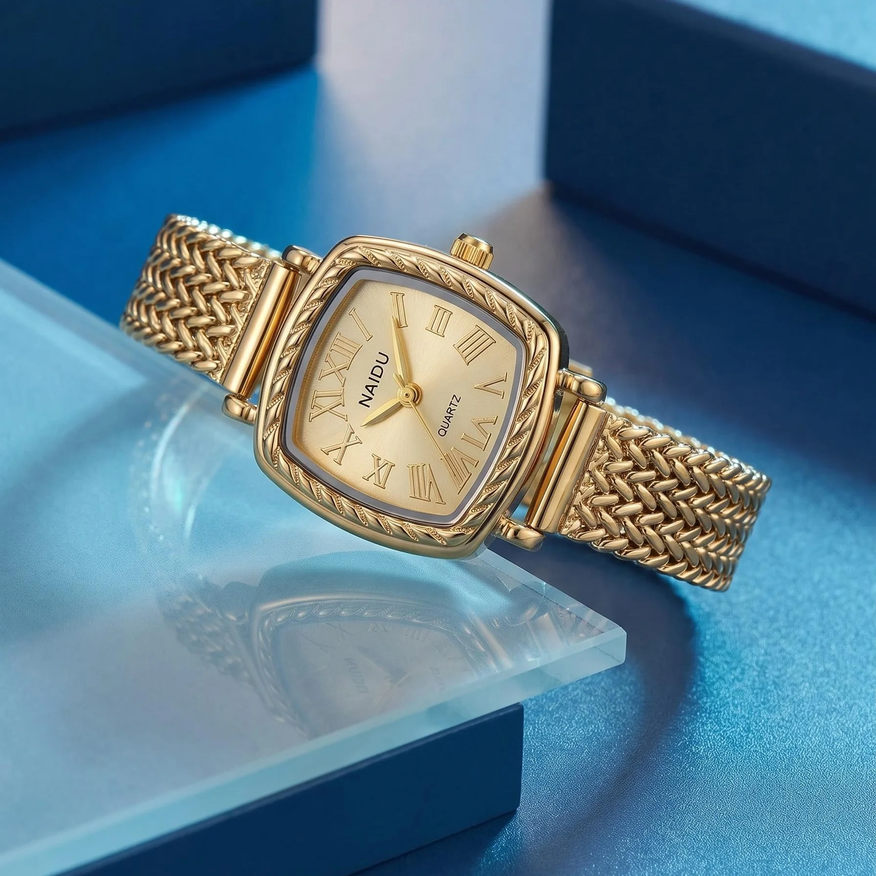 Gold Simple Casual Bohemian Retro Fashion Women's Watch