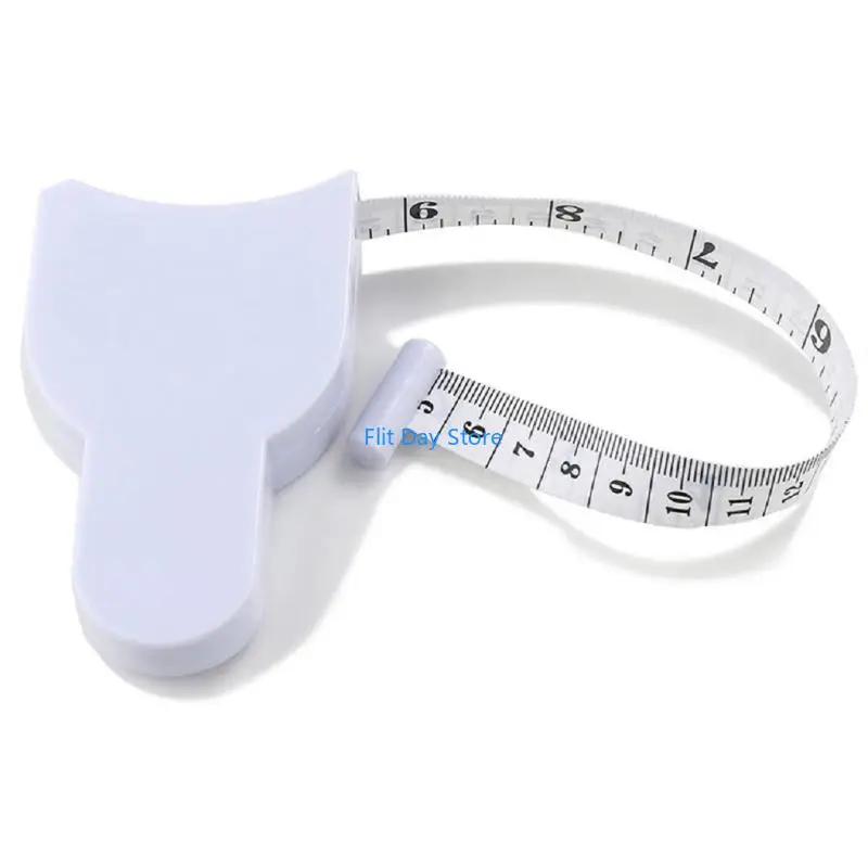 F92C Portable Y-Shaped Automatic Telescopic Tape Measure Body Measure Tape Measuring Ruler Soft Tape Metric/Inch Double Metri
