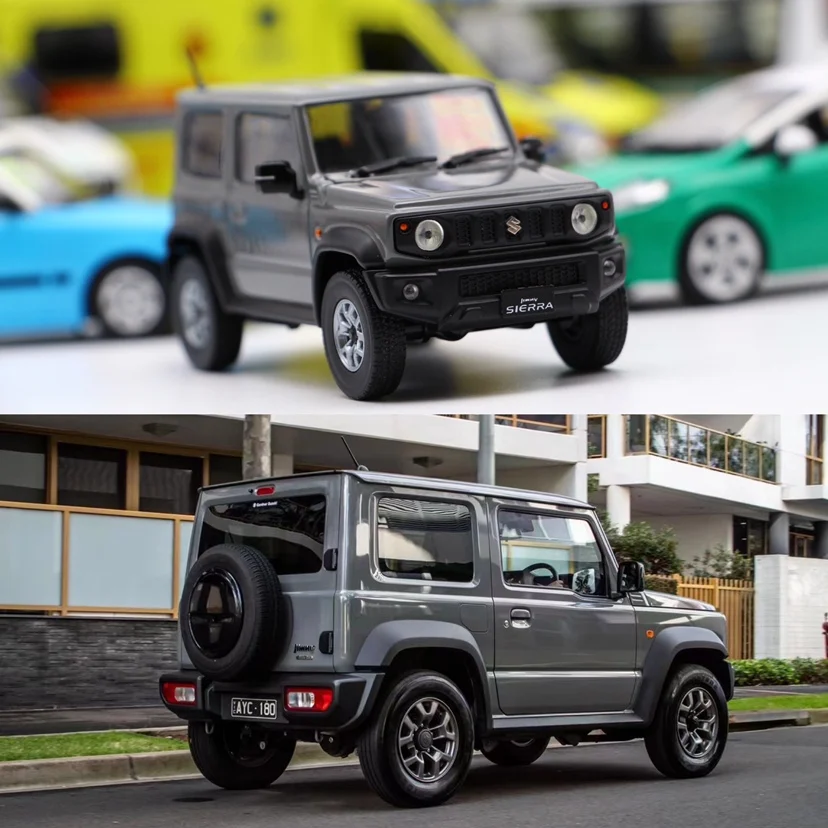 Kyosho 1:43 Suzuki Jimny Sierra 2018 JB64W/JB74W SUV Limited Simulation Alloy Static Car Model Toys Gift