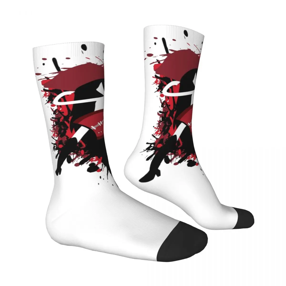 Calcetines de mujer y hombre Adventure Time Marceline Vampire Queen medias otoño ocio calcetines suaves cálidos correr deportes calcetines antideslizantes